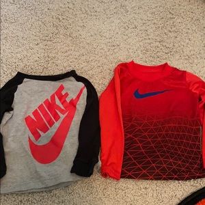 3T Nike long sleeve shirts